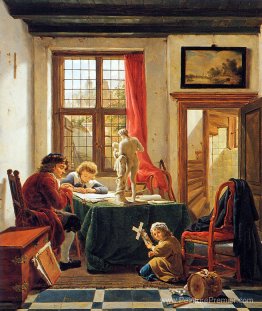 La leçon de dessin La leçon de dessin