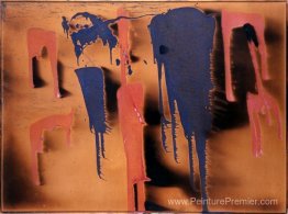 Peinture de feu de couleur sans titre Peinture de feu de couleur sans titre