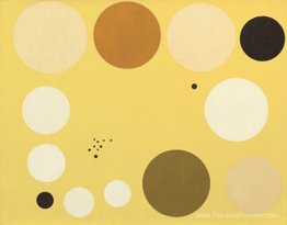 Carta celeste en amarillo n ° 1 Carta celeste en amarillo n ° 1