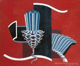 Composition sur un terrain rouge Composition sur un terrain rouge