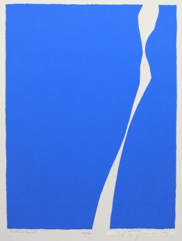 Blanc sur bleu II Blanc sur bleu II