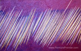 Peinture de ligne rouge II Peinture de ligne rouge II