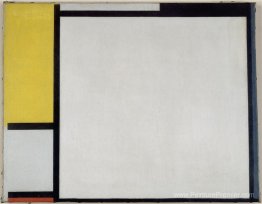 Composition avec rouge, jaune et bleu Composition avec rouge, jaune et bleu