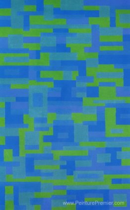 Peinture bleu-vert Peinture bleu-vert