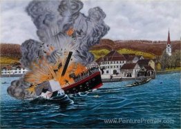 Schiffuntergang vor Berlingen Schiffuntergang vor Berlingen