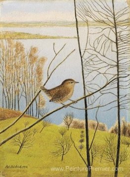 Landschaft mit Zaunk?nig Landschaft mit Zaunk?nig