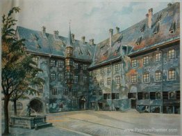 La cour de l'ancienne résidence à Munich La cour de l'ancienne résidence à Munich