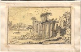 Ruines avec des arches Ruines avec des arches