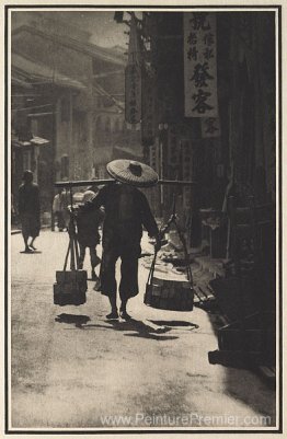 Une rue en Chine Une rue en Chine
