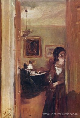 Salon avec la sœur de l'artiste Salon avec la sœur de l'artiste