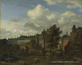 Vue de l'ancien château des ducs de Bourgogne à Bruxelles Vue de l'ancien château des ducs de Bourgogne à Bruxelles