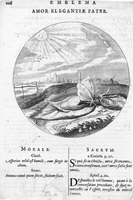Emblème de la Monita Amoris Virginei de Cats Emblème de la Monita Amoris Virginei de Cats