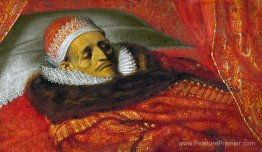 Maurice (1567-1625), prince d'Orange, allongé en état Maurice (1567-1625), prince d'Orange, allongé en état