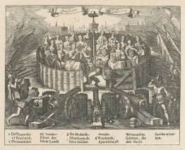Allégorie représentant la pacification de Gand Allégorie représentant la pacification de Gand