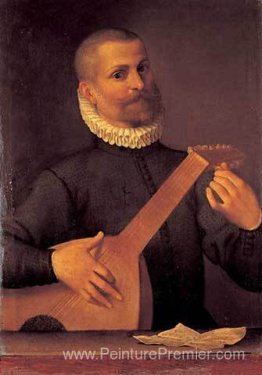Portrait d'un luteniste (portrait du musicien Orazio Bassani) Portrait d'un luteniste (portrait du musicien Orazio Bassani)