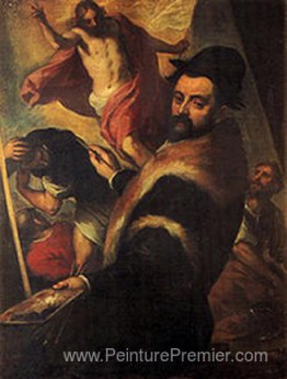 Autoportrait d'Agostino Carracci Autoportrait d'Agostino Carracci