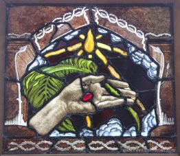 La main du Christ. La paume de la paix La main du Christ. La paume de la paix