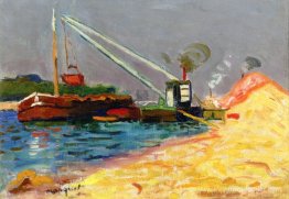 Sable de déchargement Sable de déchargement