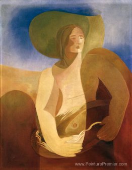 Femme avec du poisson Femme avec du poisson