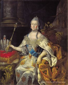 Portrait de Catherine II Portrait de Catherine II