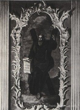 Une icône de l'iconostase de l'église St. Andrew à Kiev Une icône de l'iconostase de l'église St. Andrew à Kiev