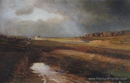 Paysage avec l'église Paysage avec l'église