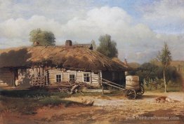 Paysage avec cabane Paysage avec cabane