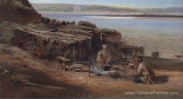 Pêcheurs sur la Volga Pêcheurs sur la Volga