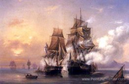 Capture de la frégate suédoise 44 Gun Vénus par Russe 22 Cutter Capture de la frégate suédoise 44 Gun Vénus par Russe 22 Cutter