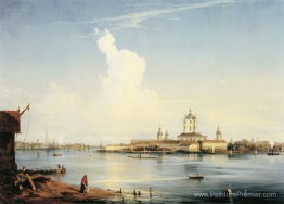 Smolny vu de Bolshaya Okhta Smolny vu de Bolshaya Okhta