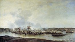 La bataille de Gangut, 27 juillet 1714 La bataille de Gangut, 27 juillet 1714
