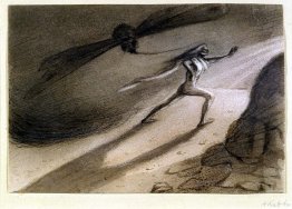 Homme dans une tempête Homme dans une tempête