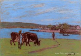 Pâturage par la seine Pâturage par la seine