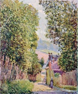Une rue à Louvciennes Une rue à Louvciennes