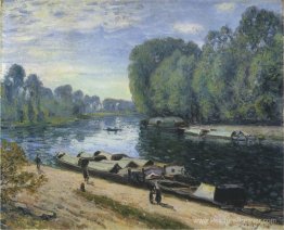 Bateaux sur la rivière Loing Bateaux sur la rivière Loing