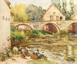 La laveuse de Moret La laveuse de Moret