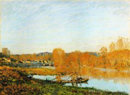 Banques d'automne de la Seine près de Bougival Banques d'automne de la Seine près de Bougival