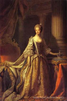 Portrait de la reine Charlotte Portrait de la reine Charlotte