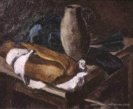 Nature morte avec un chou Nature morte avec un chou