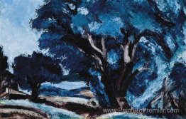 Paysage bleu Paysage bleu