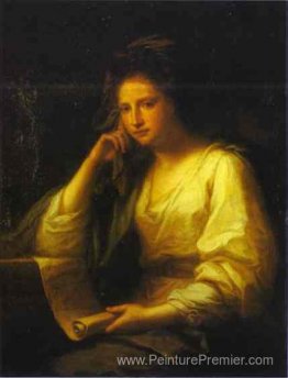 Portrait d'une jeune femme en tant que sibylle Portrait d'une jeune femme en tant que sibylle