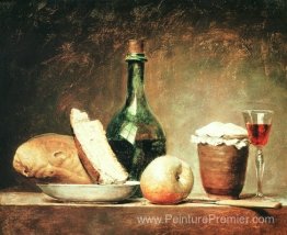 Nature morte avec bouteille ronde Nature morte avec bouteille ronde