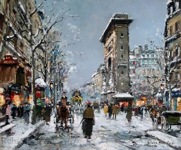 Porte St. Denis, hiver Porte St. Denis, hiver
