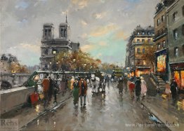 Quai St. Michel, Notre Dame Quai St. Michel, Notre Dame