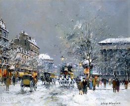 Place de la Madeleine, Hiver Place de la Madeleine, Hiver