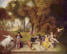Merry Company en plein air Merry Company en plein air