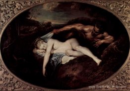Nymphe et satyr, ou Jupiter et Antiope Nymphe et satyr, ou Jupiter et Antiope