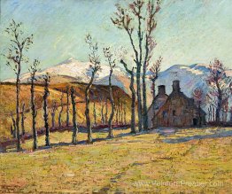 Cottages dans un paysage Cottages dans un paysage