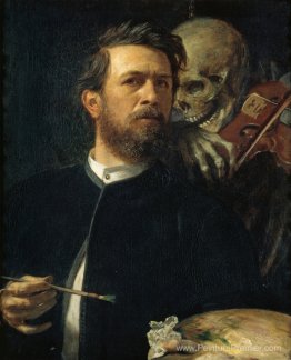 Autoportrait avec la mort en tant que violoneur Autoportrait avec la mort en tant que violoneur