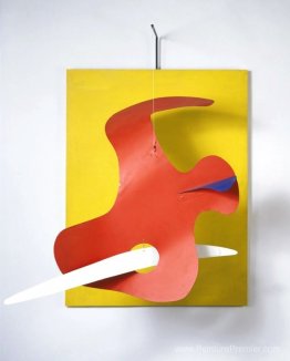Forme contre jaune (panneau jaune) Forme contre jaune (panneau jaune)